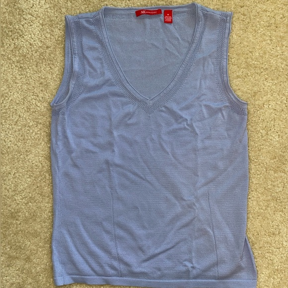 Ann Klein sleeveless knit top - Picture 1 of 5